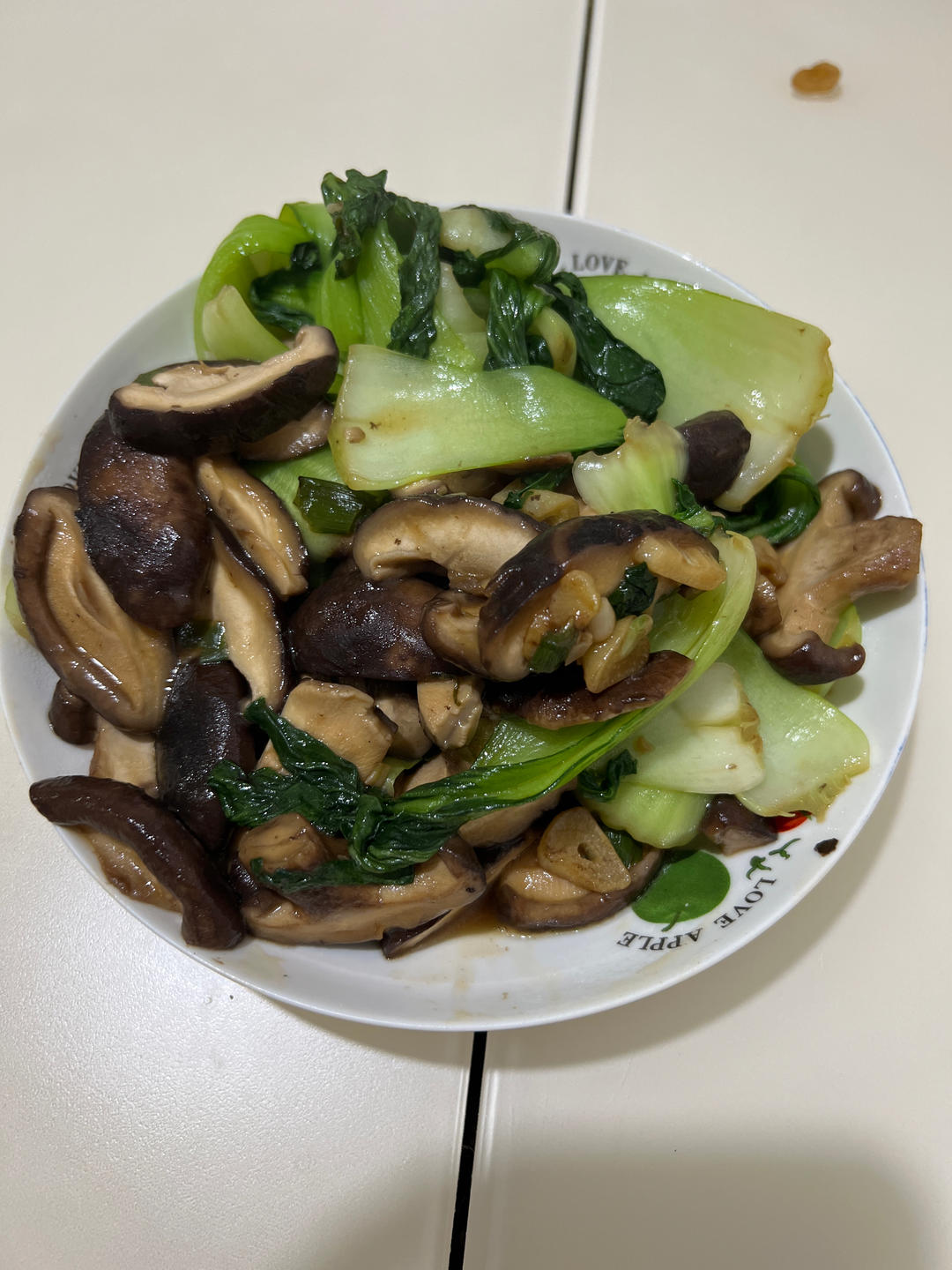 比肉还好吃的——蚝油香菇油菜