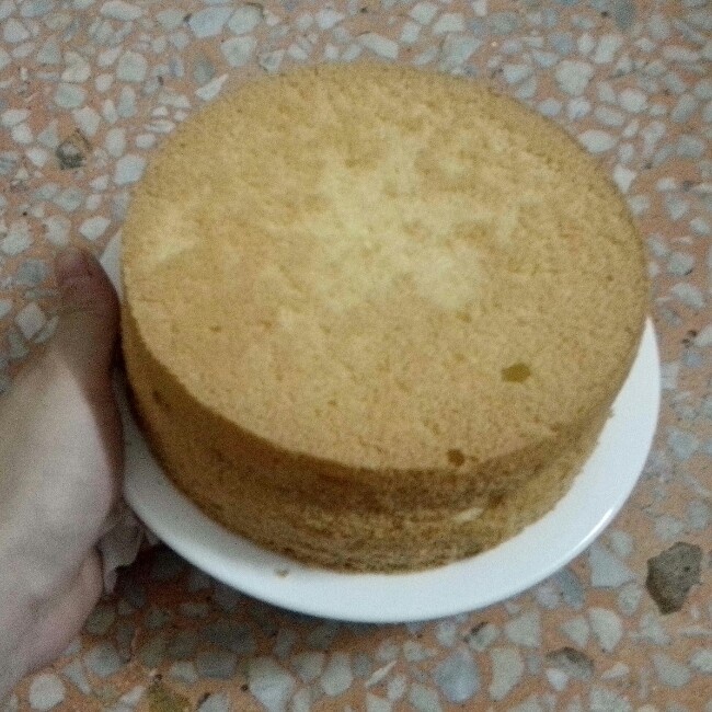 6寸戚风蛋糕（2蛋）
