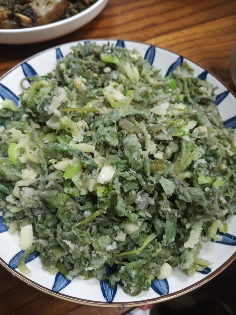 荠菜～蒸荠菜