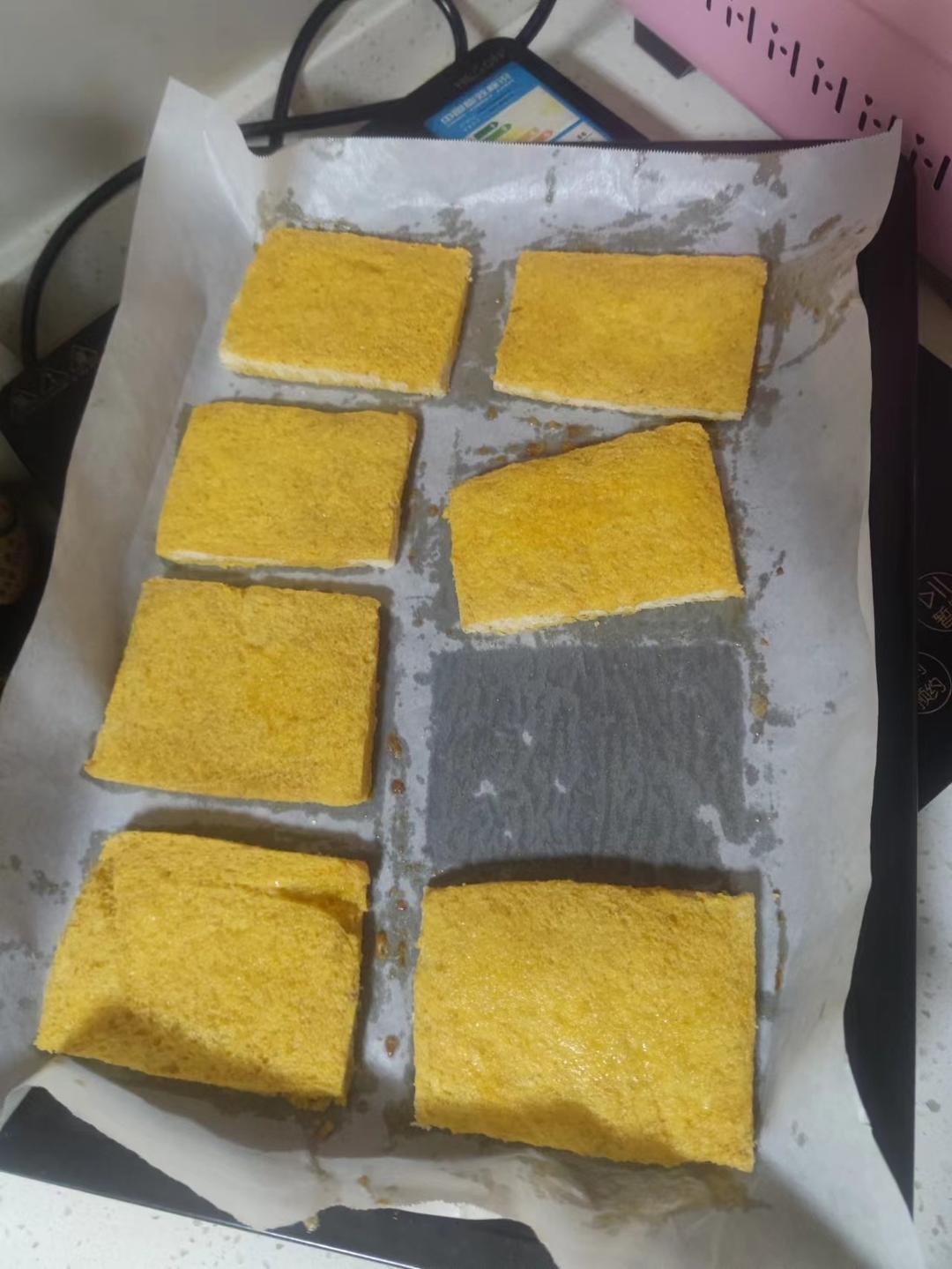 比吐司还好吃的烤吐司边