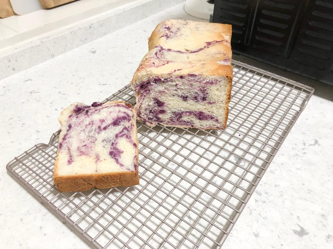 中种大理石纹紫薯吐司