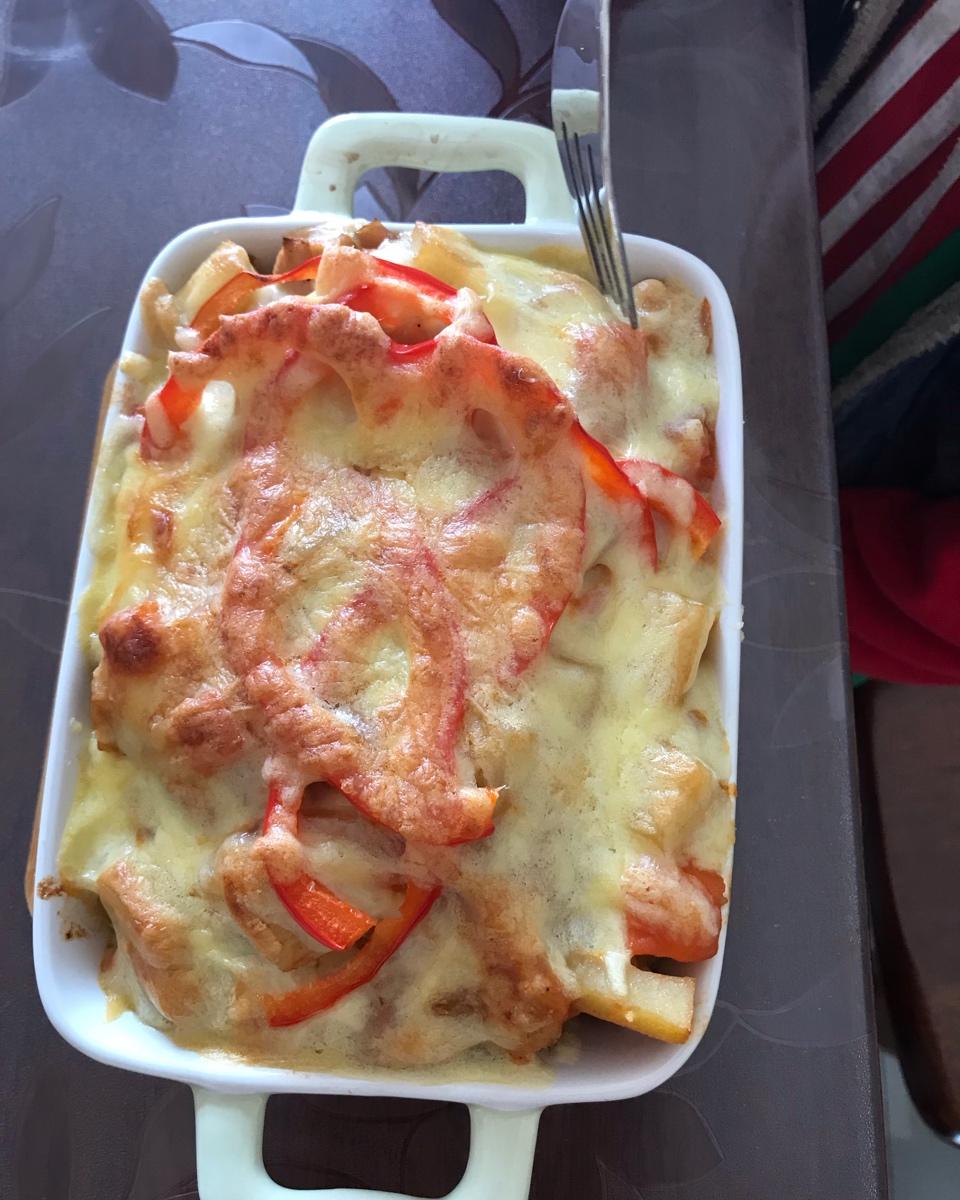 番茄鸡肉浓情焗饭【两人份】