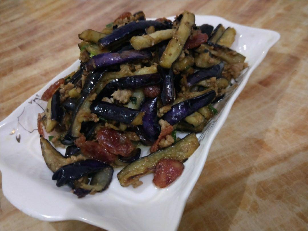 红烧肉沫茄子