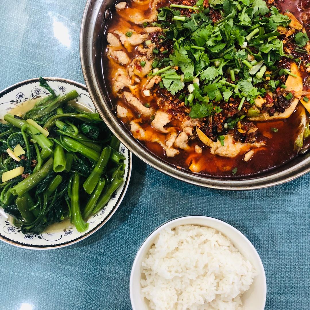 水煮肉片（吃不够的下饭菜）