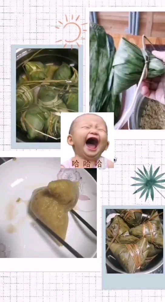 11种口味的粽子.咸粽.甜粽-附粽子包法
