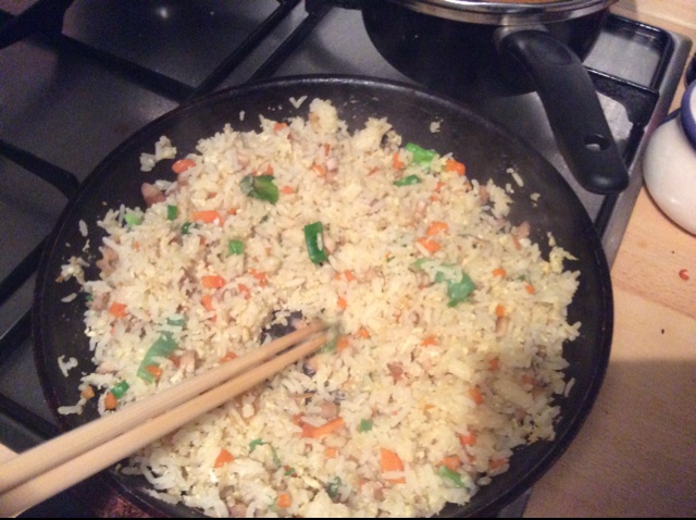 胡萝卜蛋炒饭