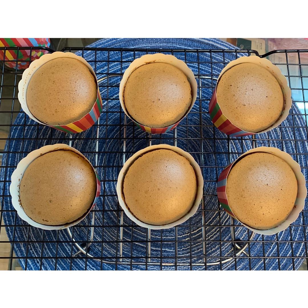 巧克力戚风杯子蛋糕