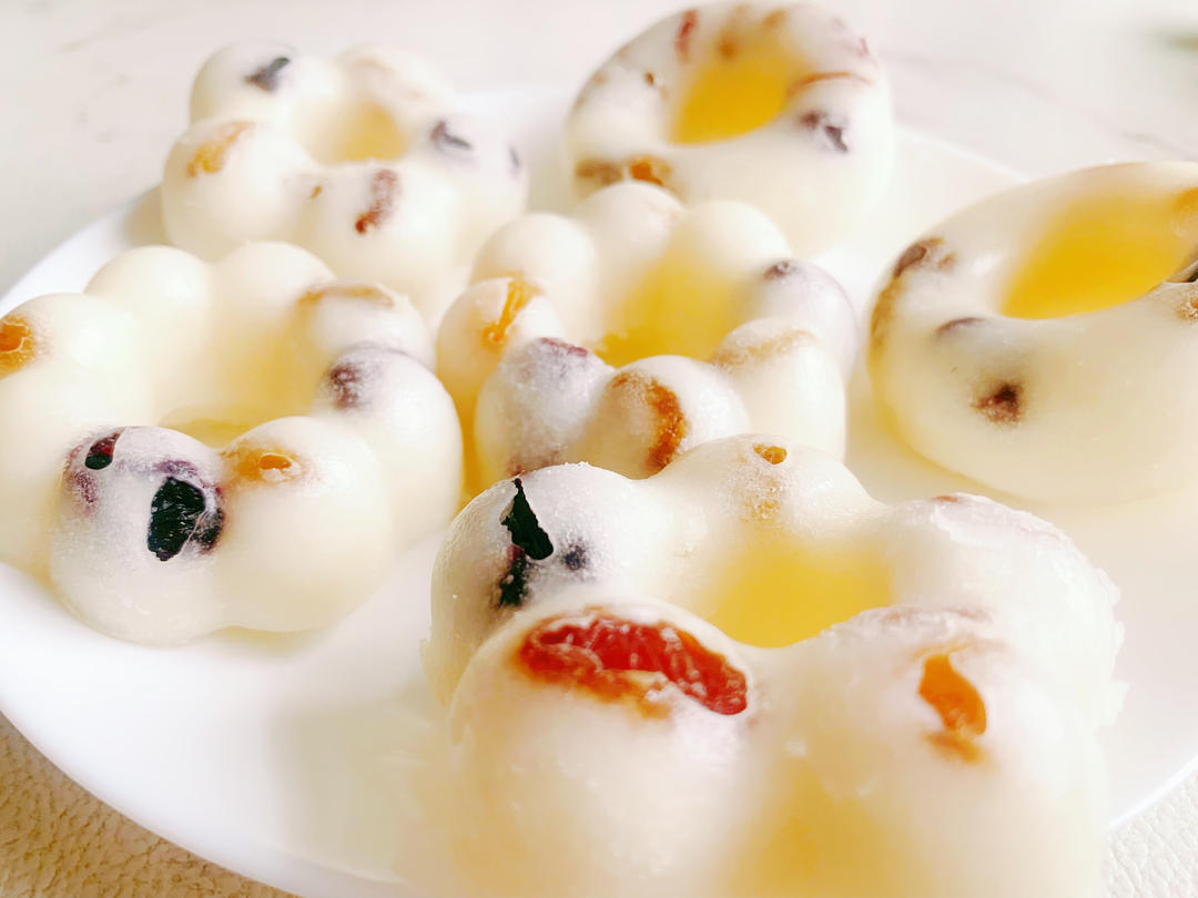 【酒酿米糕】不用泡打粉的米糕，软乎乎，免烤箱！