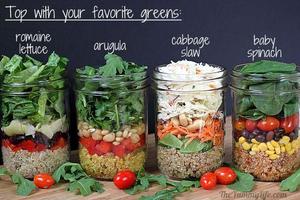 Salad in a Jar的做法 步骤2