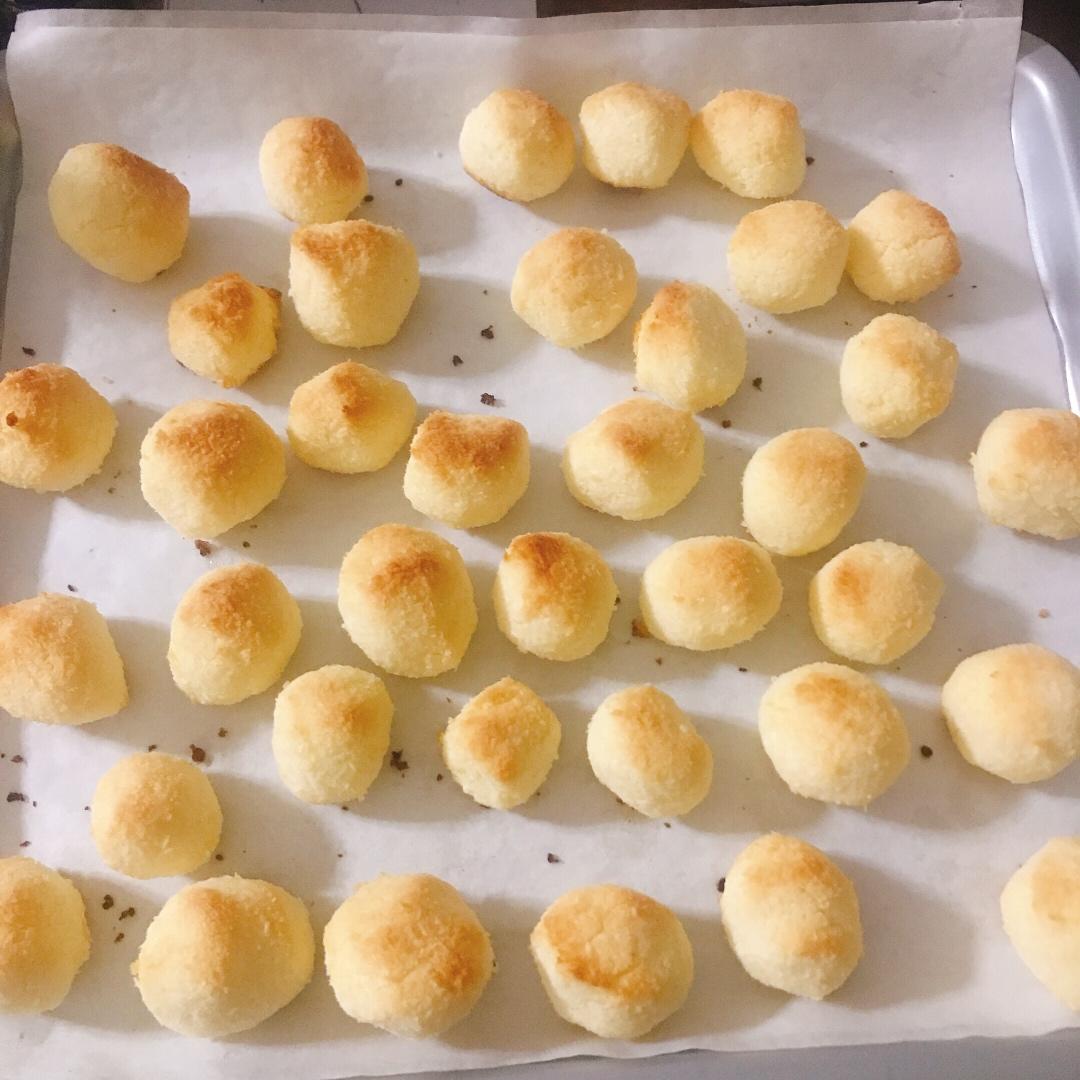 生酮奶油椰蓉球——全家好评真难得净碳水1克