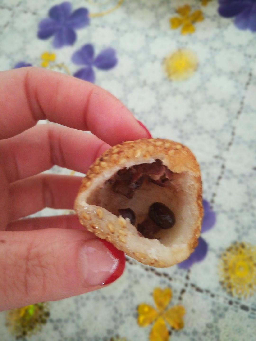 空心麻团--不用泡打粉一样可做出漂亮的空心麻团