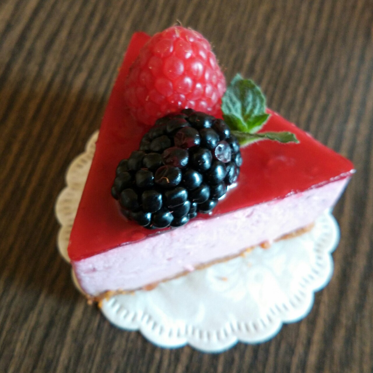 树莓慕斯