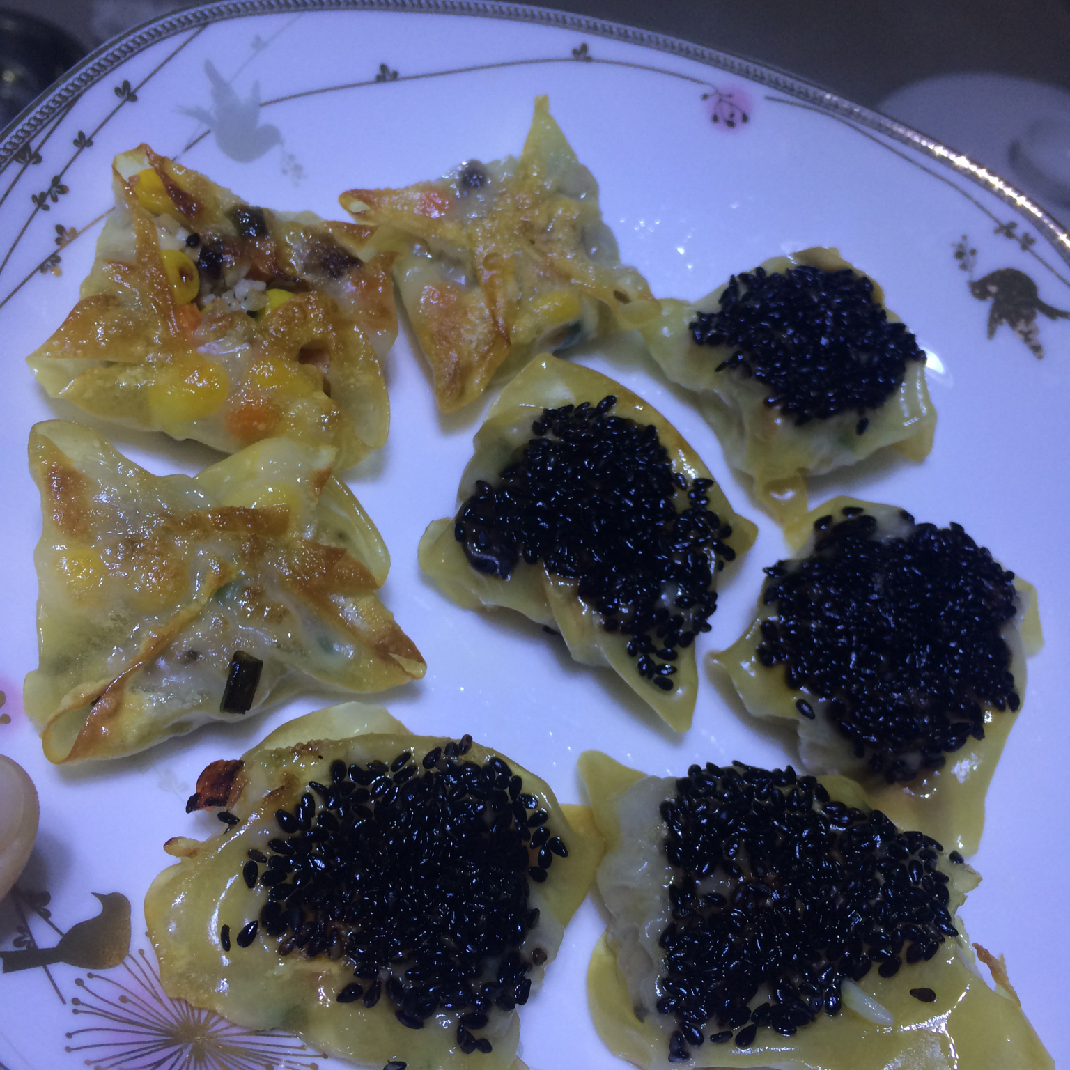 馄饨皮玉米饼