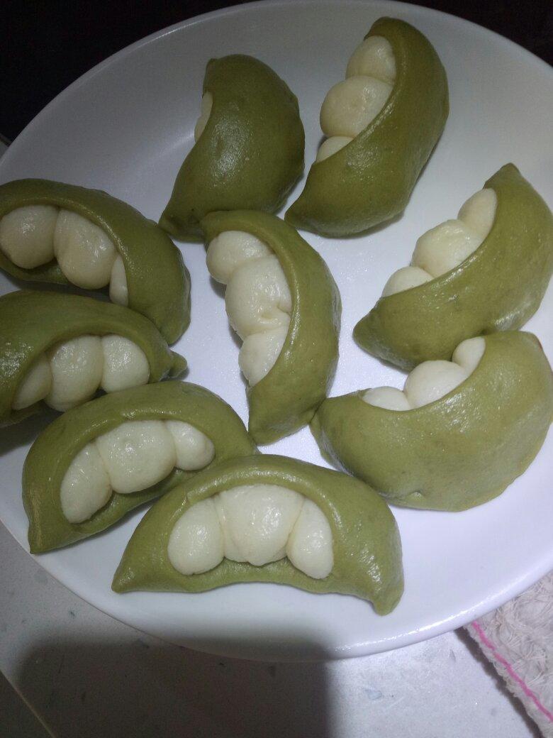 豌豆荚馒头