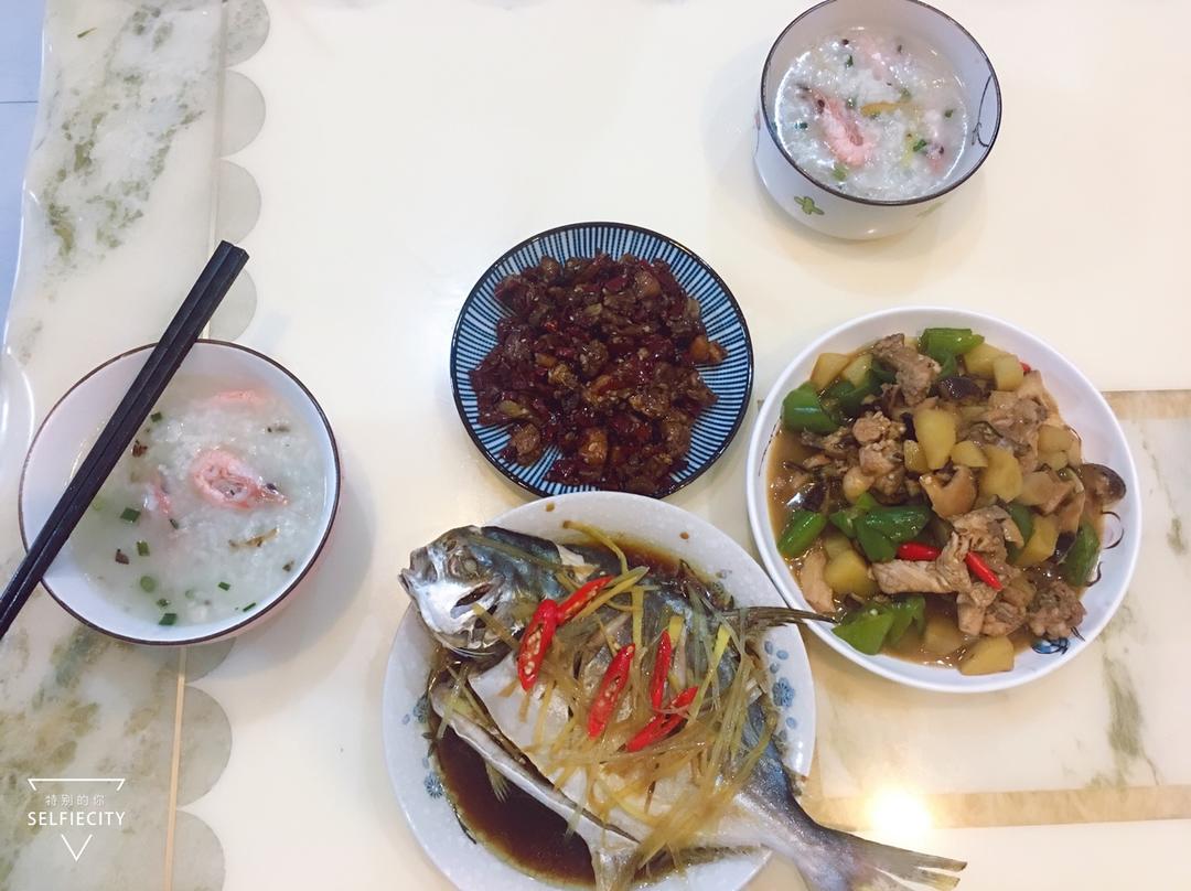 清蒸鲳鱼