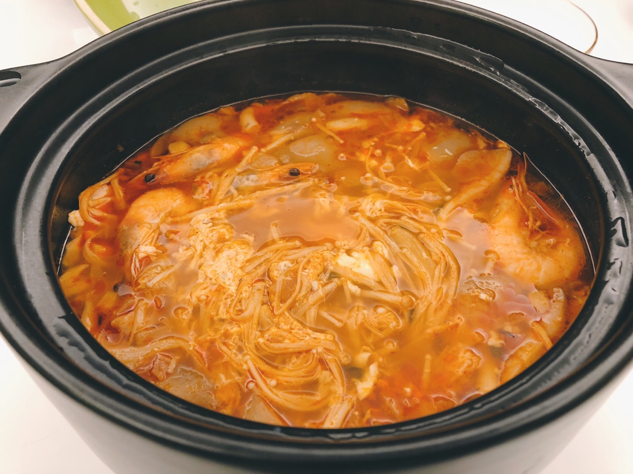 超级下饭的韩式嫩豆腐辣汤