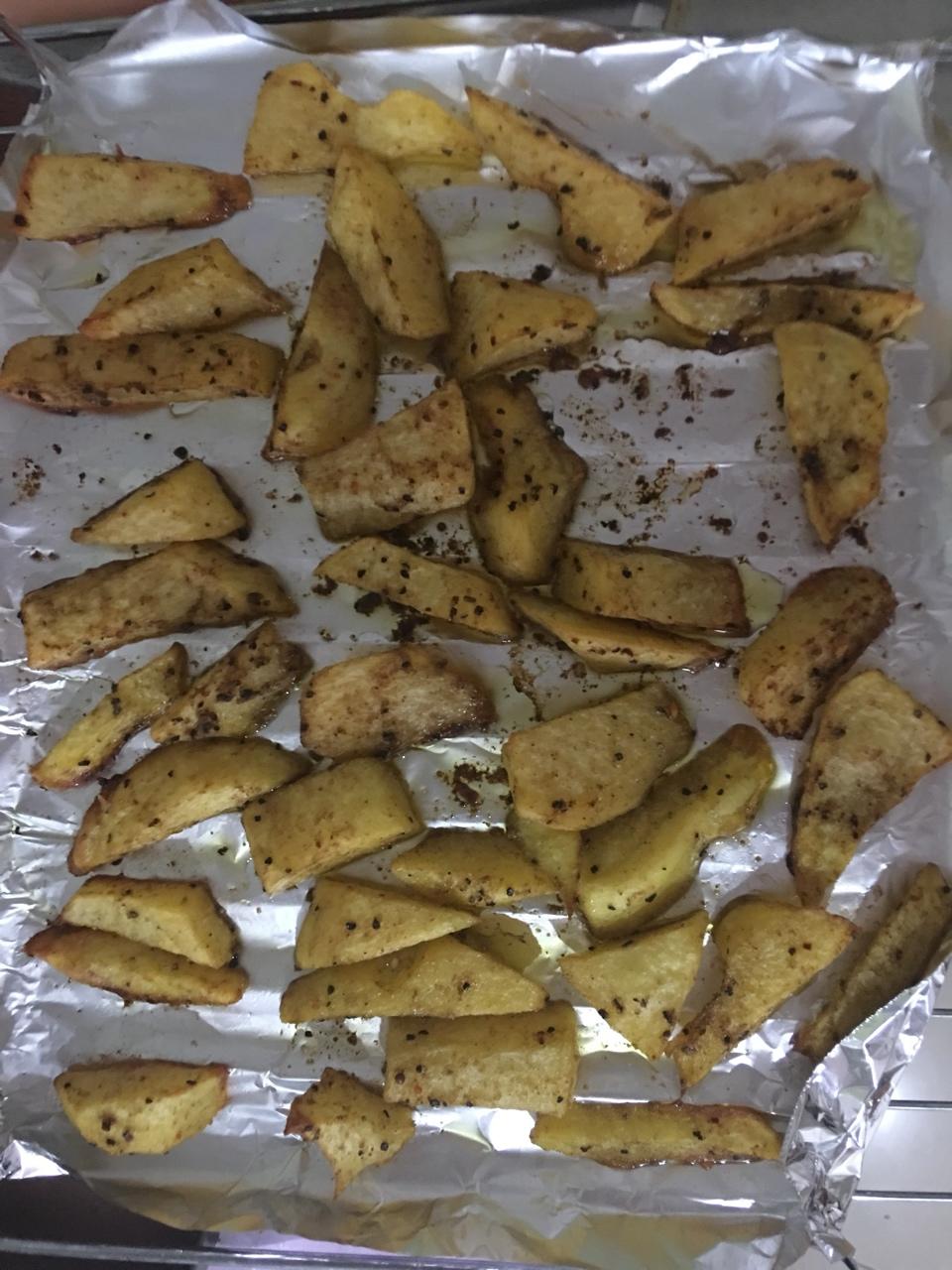 迷迭香烤土豆【妞的食记】