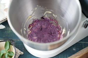 凯伍德厨师机食谱-爆浆蓝莓乳酪纸杯蛋糕的做法 步骤19