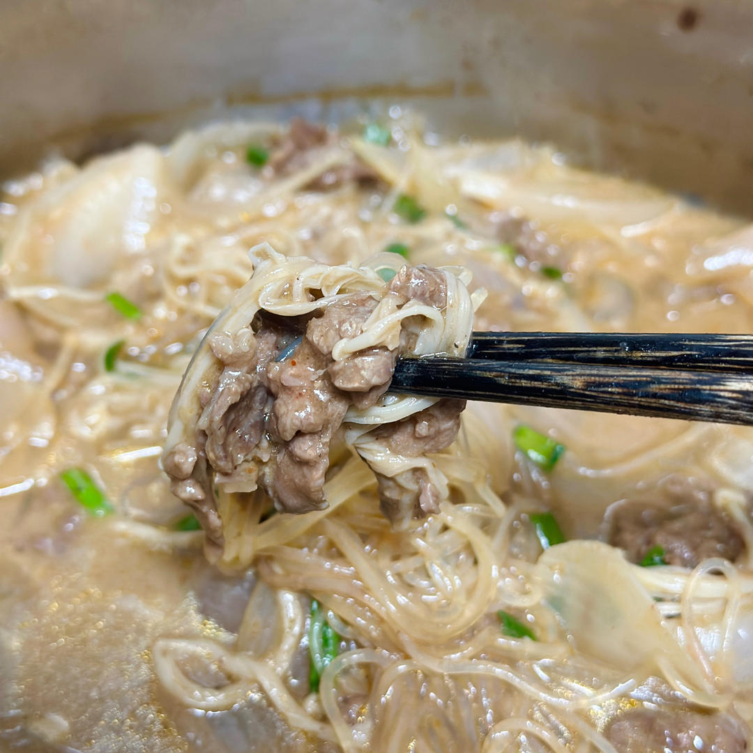 沙茶牛肉煲(潮汕味道)