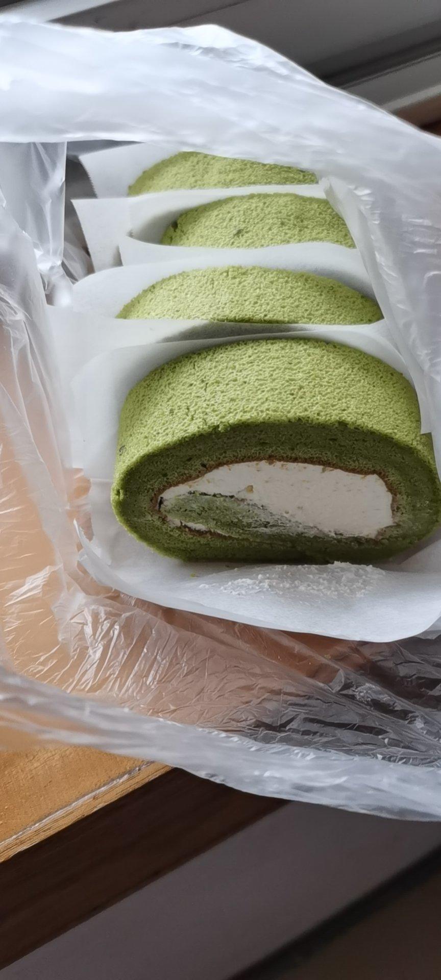 完美抹茶蜜豆蛋糕卷