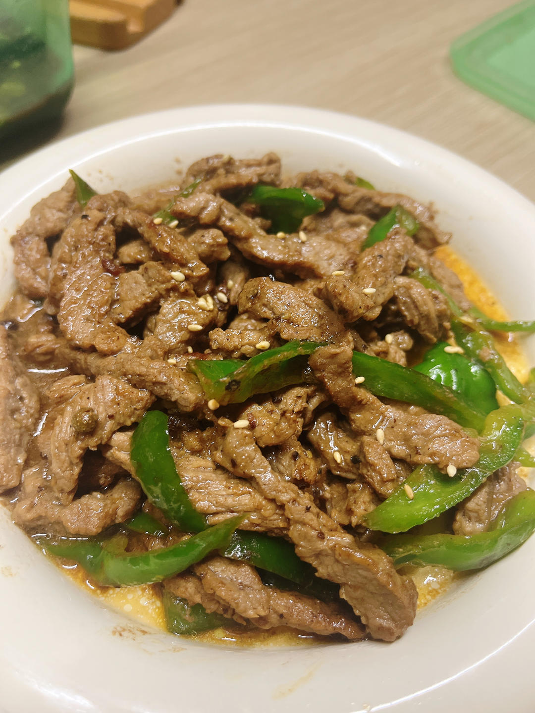 杭椒牛柳黑椒牛柳 终于找到炒出嫩牛肉的办法了 肉片肉丝都适用