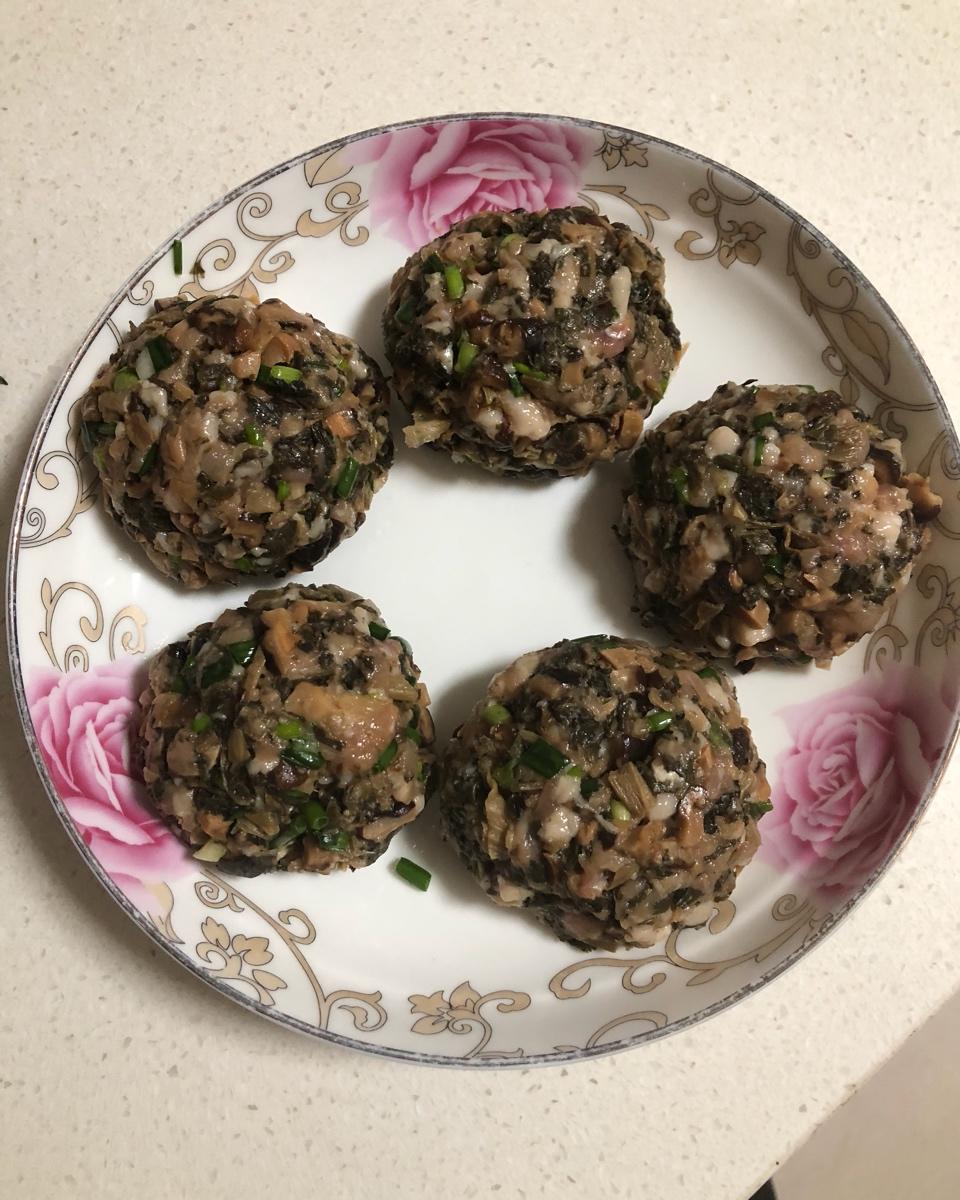 手机用户8980_sjzu做的温州梅干菜肉丸子