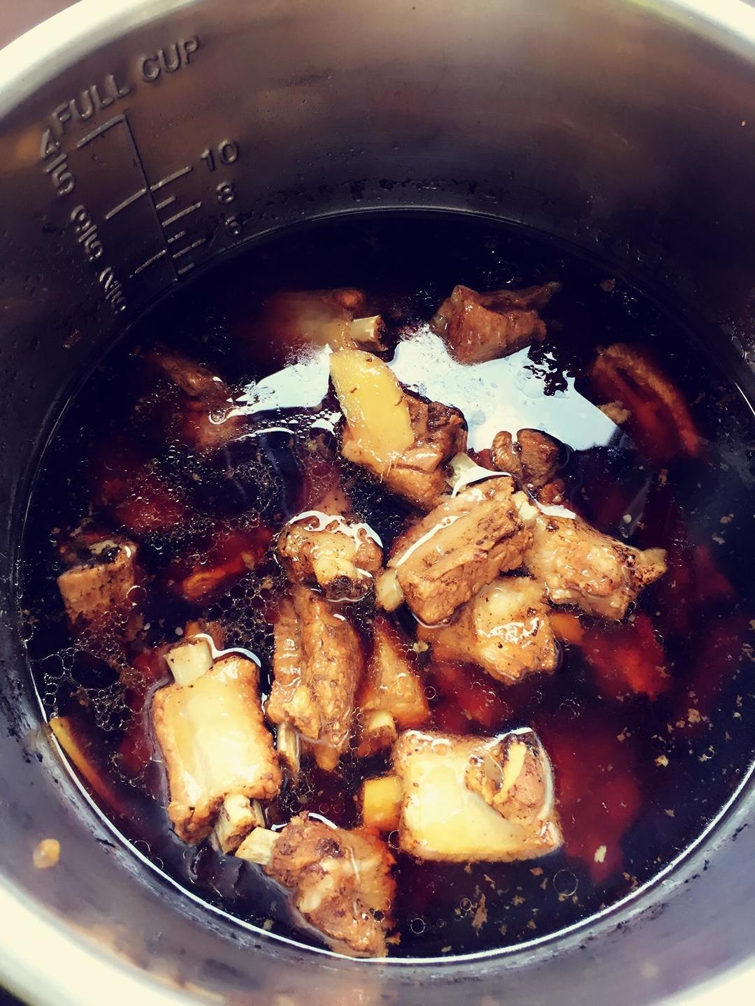 高压锅排骨的做法