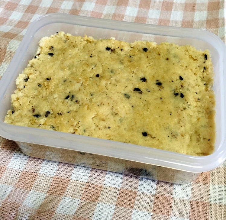 免烤微波炉无油无低粉豆渣蛋糕