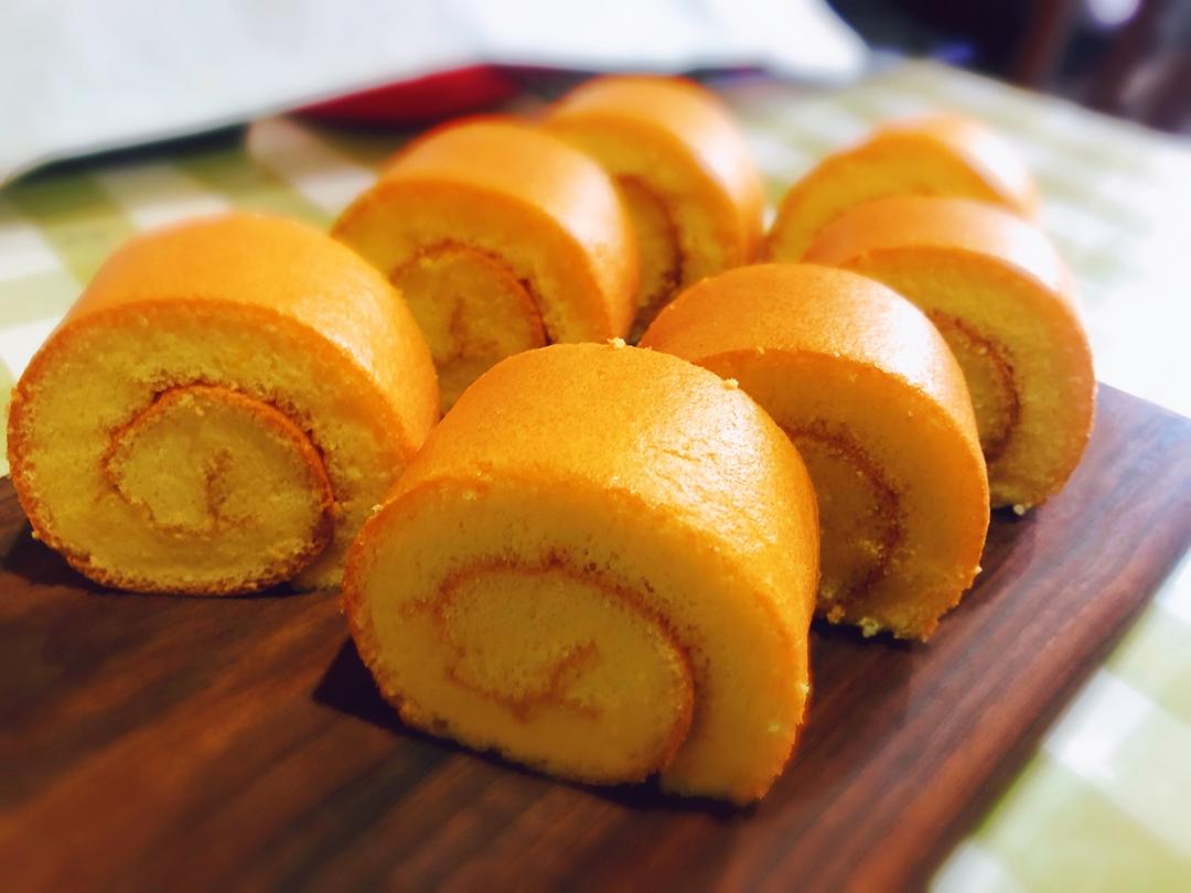 anna妈做的戚风蛋糕卷