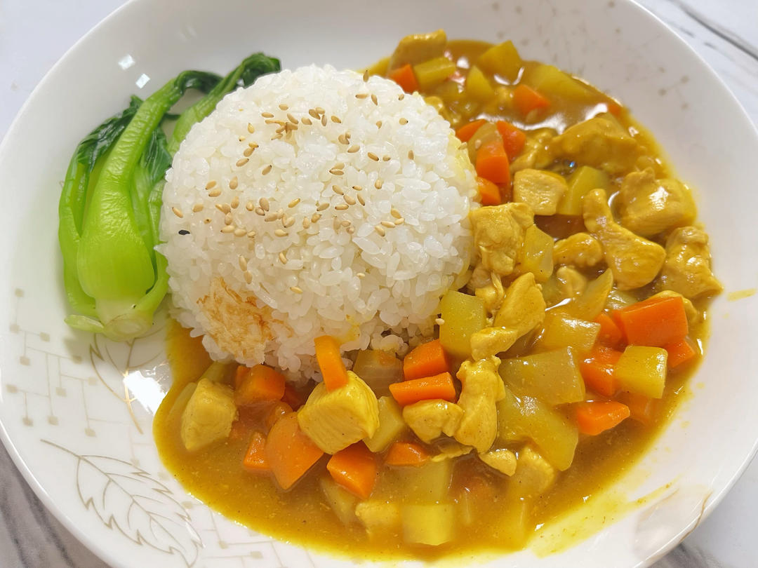 咖喱鸡肉饭