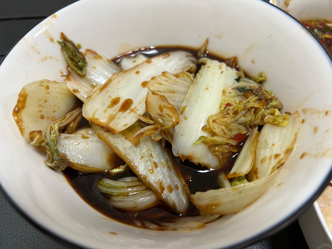 酸爽开胃的酸辣娃娃菜（白菜）