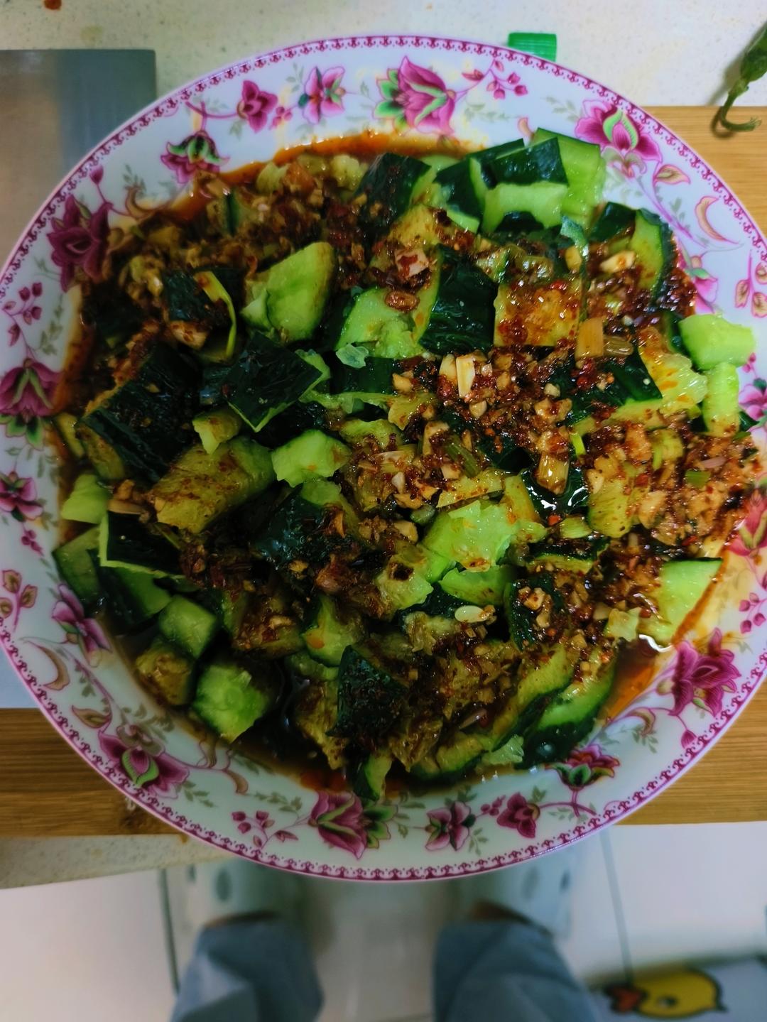 🌈酸酸辣辣巨开胃～超过瘾的凉拌黄瓜