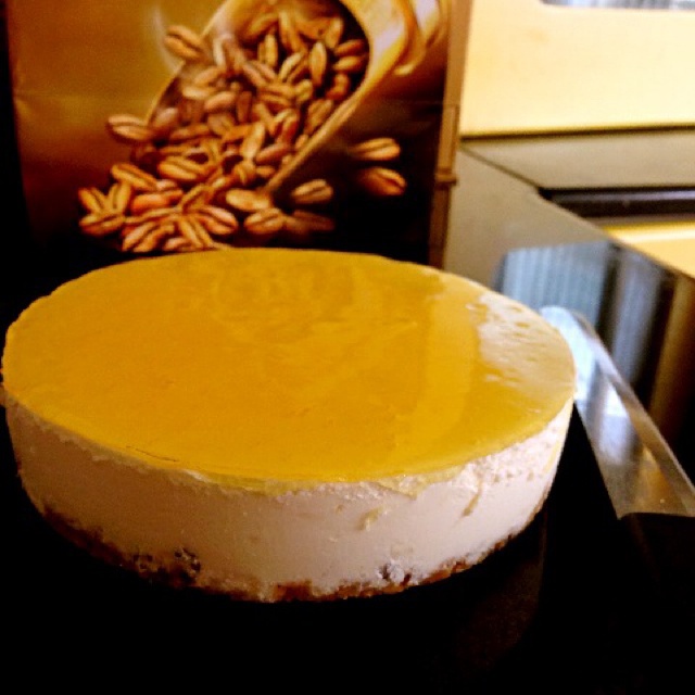 抹茶芝士慕斯蛋糕