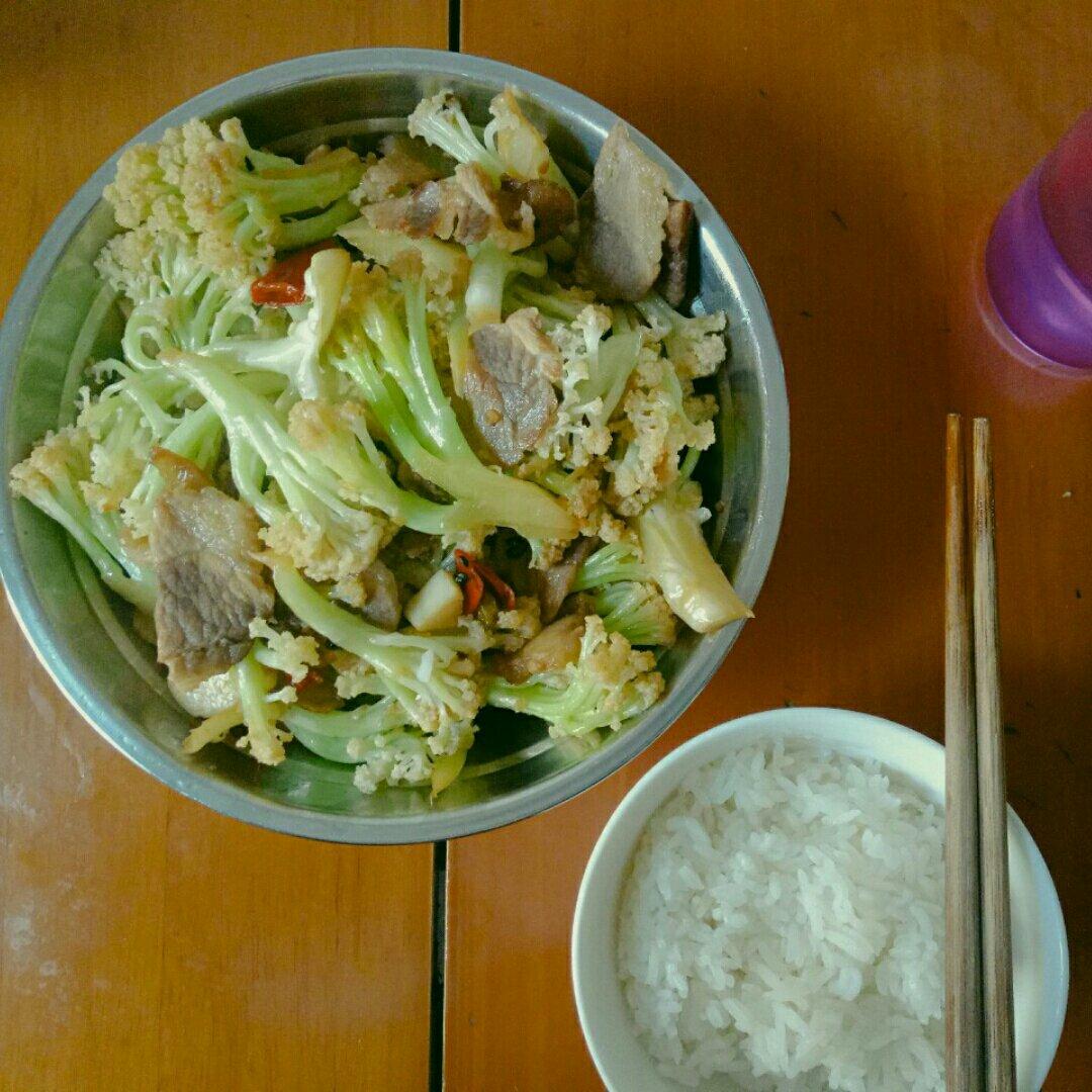 干锅有机花菜