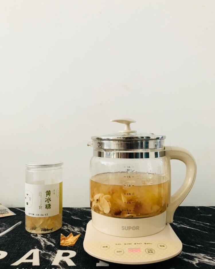 这一碗，只长颜值不长膘！（银耳桃胶皂角米）