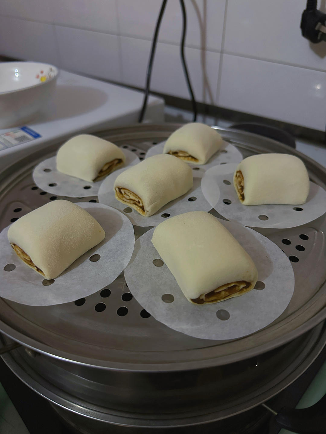 牛奶豆沙卷
