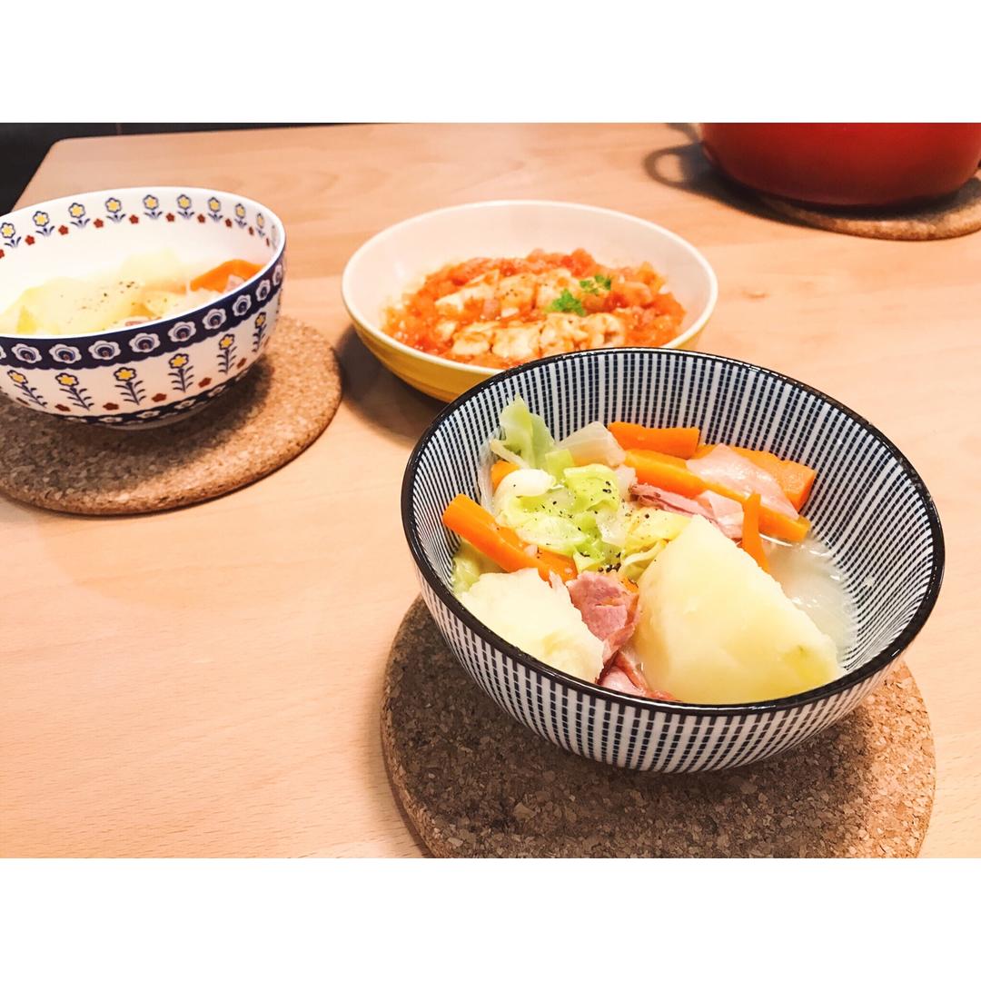 「问题餐厅」鲜甜蔬菜汤・ポトフ