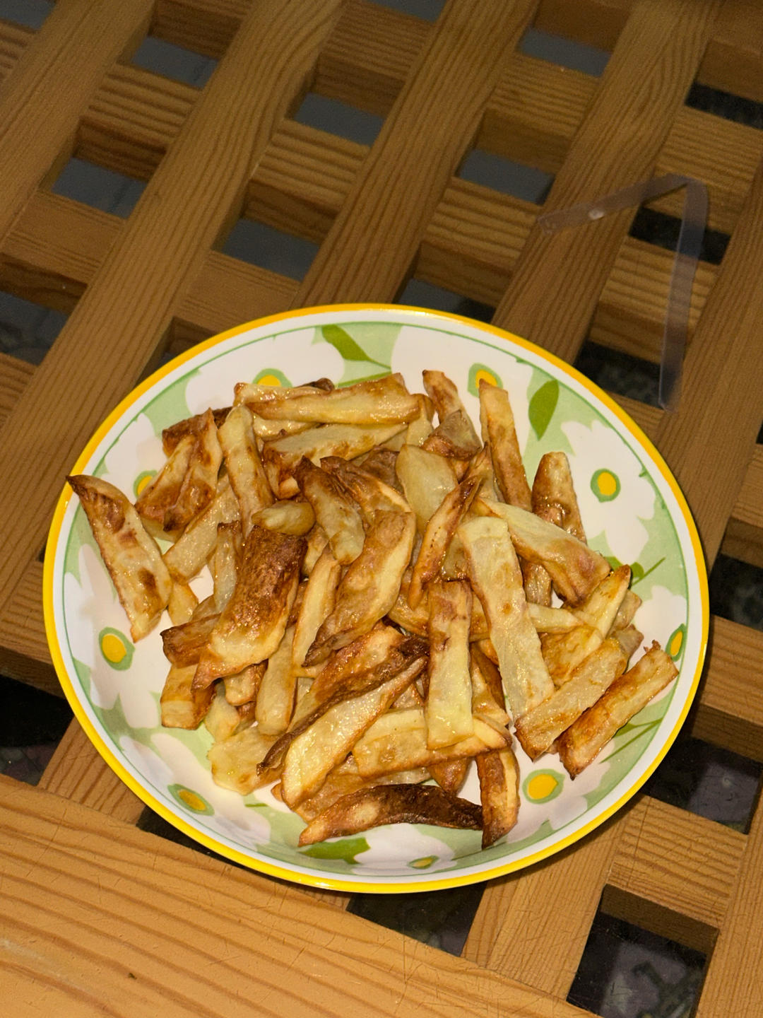 0失败！超简单！很省油！空气炸锅版薯条，现做现吃哦