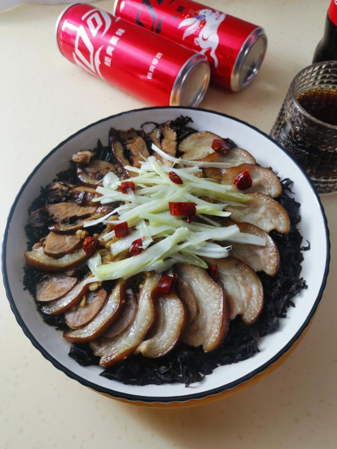 年夜饭就要来一道｜梅干菜蒸肘子｜家常宴客硬菜