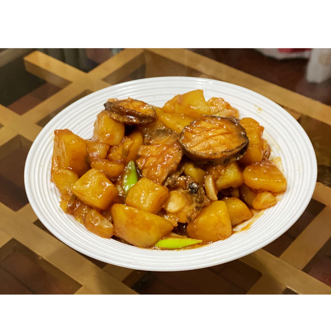 小鲍鱼炖土豆