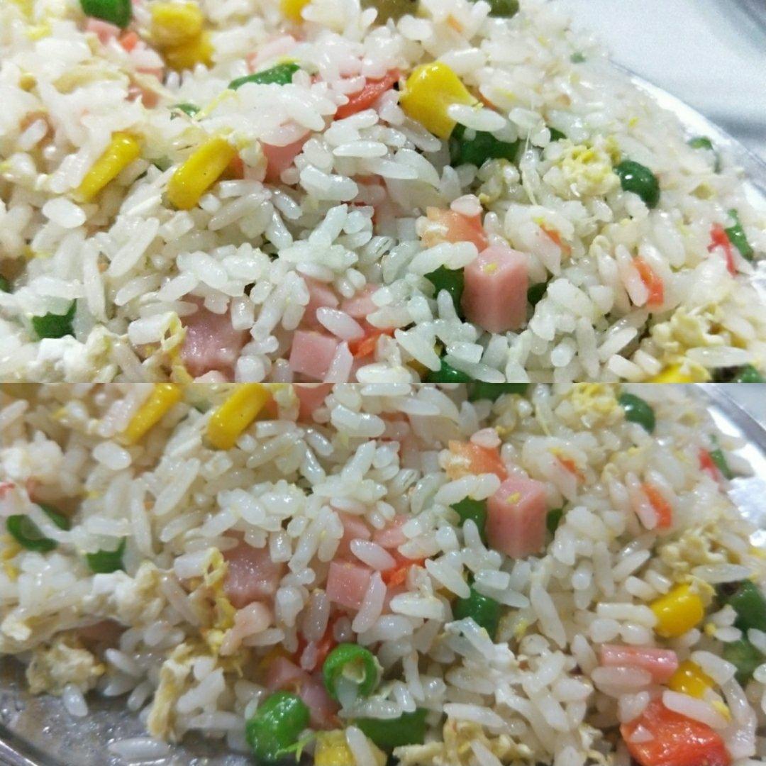 时蔬鸡蛋炒饭（简单快手，宝宝爱吃）