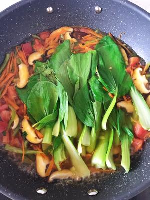 什锦蔬菜汤面的做法 步骤5