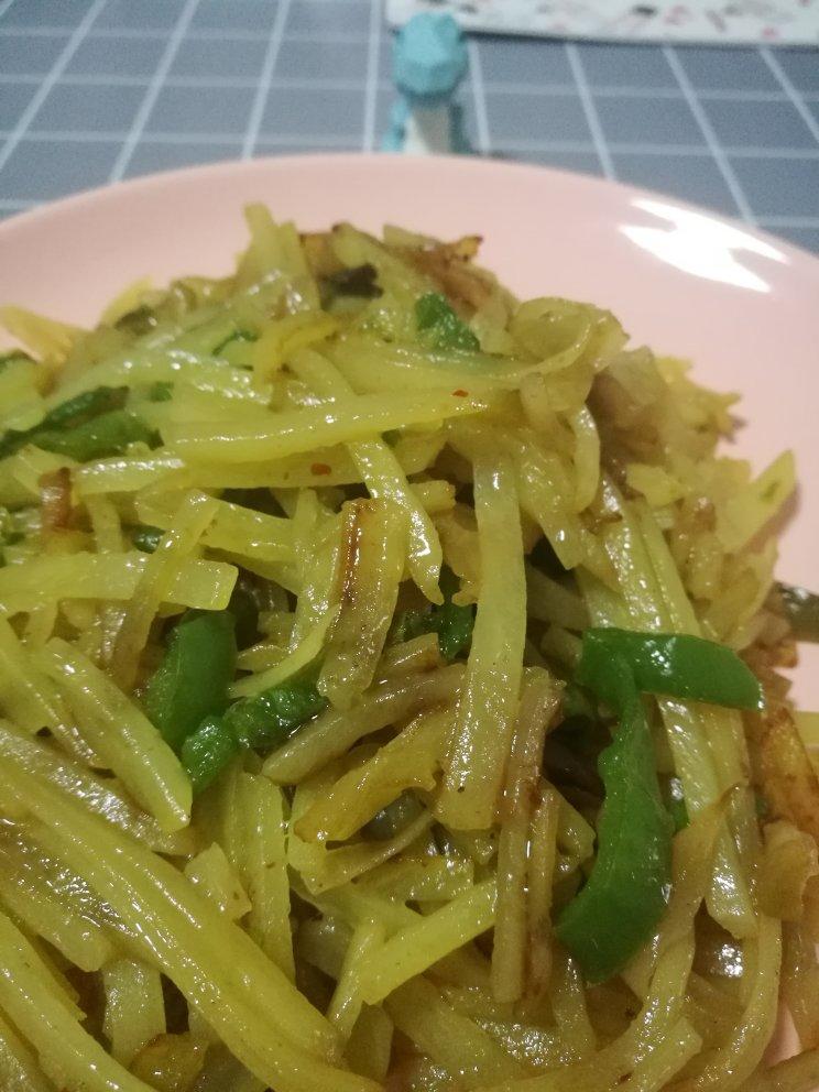 青椒土豆丝