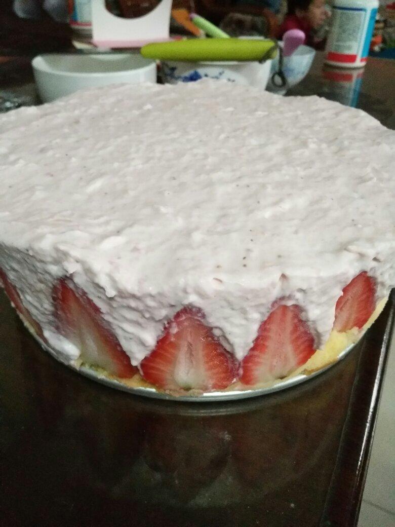 芒果酸奶慕斯加镜面 （8寸）