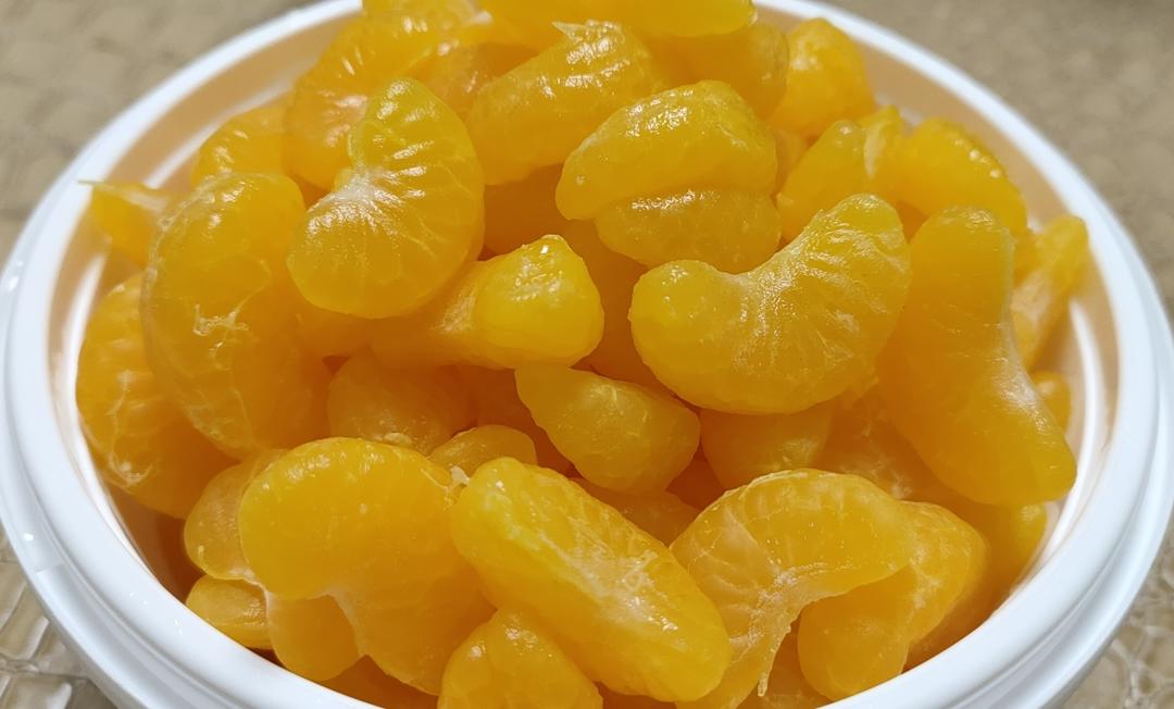 冰糖橘子罐头（超简单去白筋）