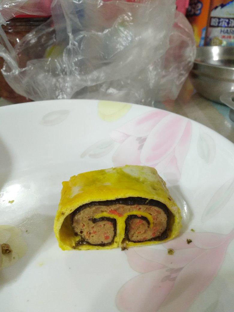 吉祥如意肉蛋卷