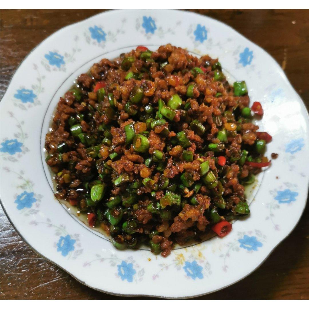 超简单的下饭菜🔥肉末豆角，好吃到流泪
