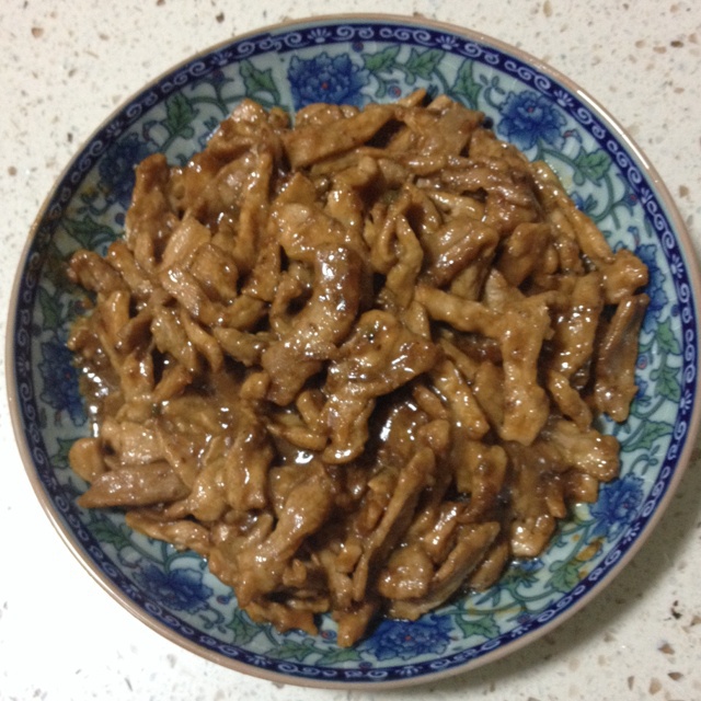 京酱肉丝