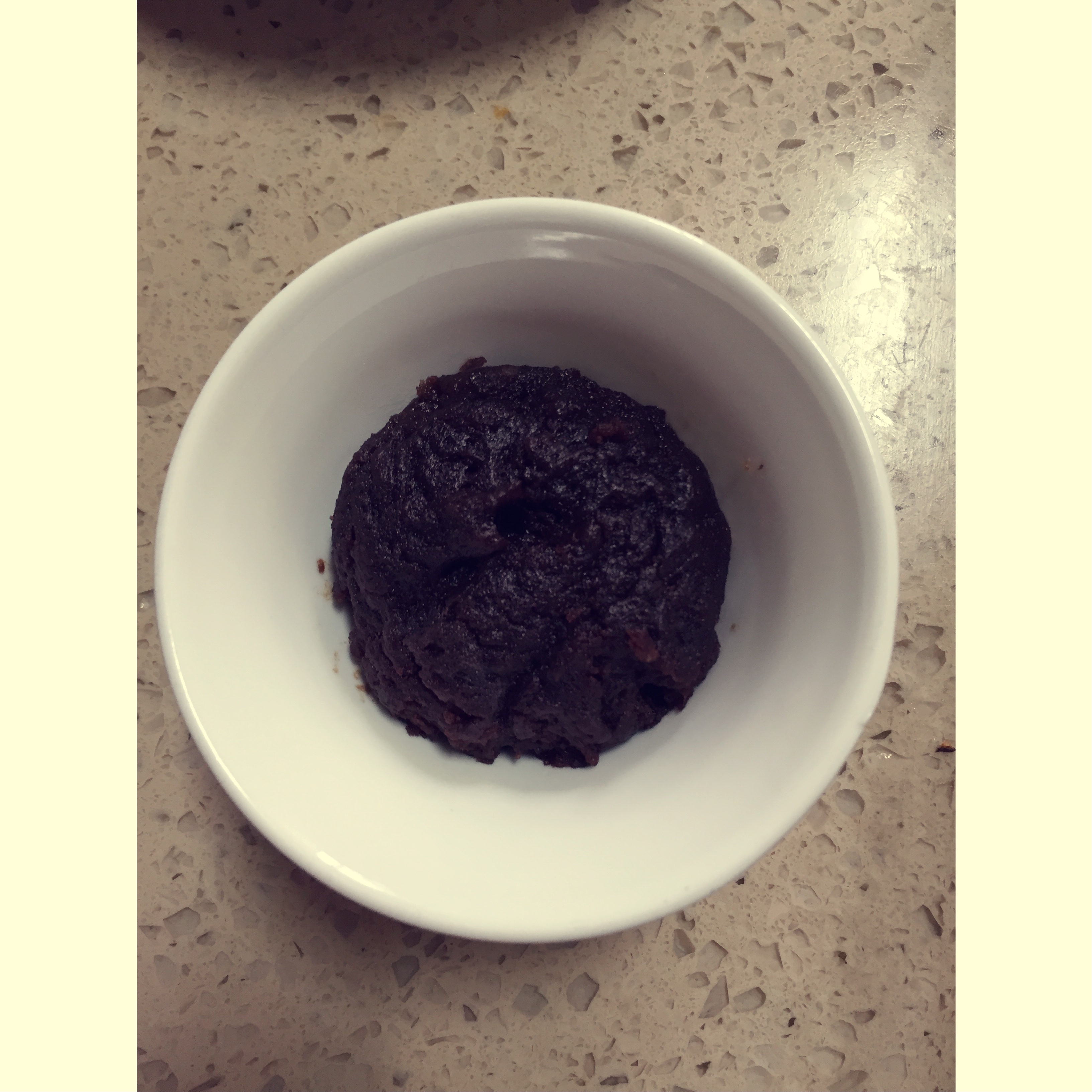 1分钟微波炉布朗尼brownie