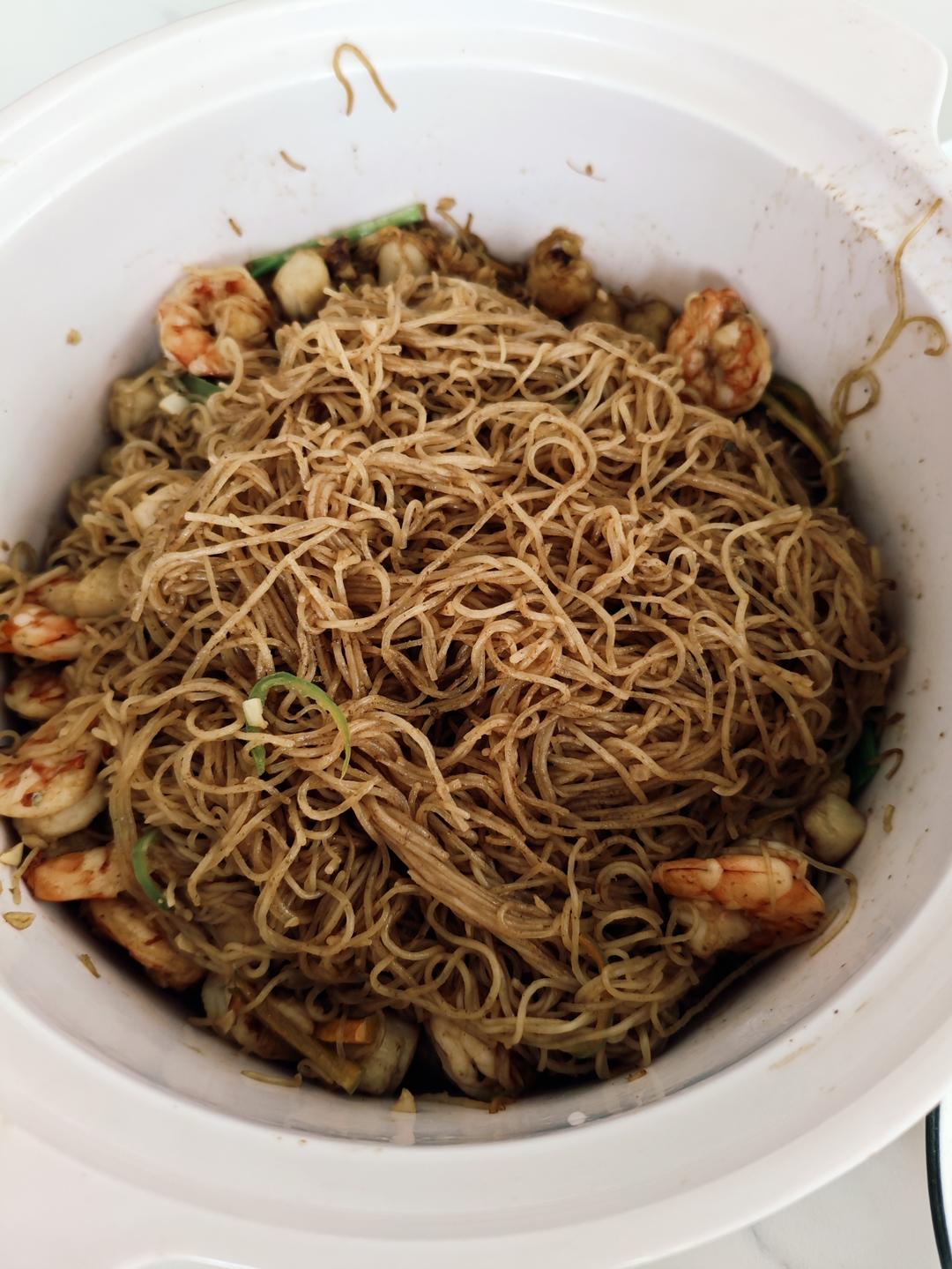 鲜虾粉丝煲